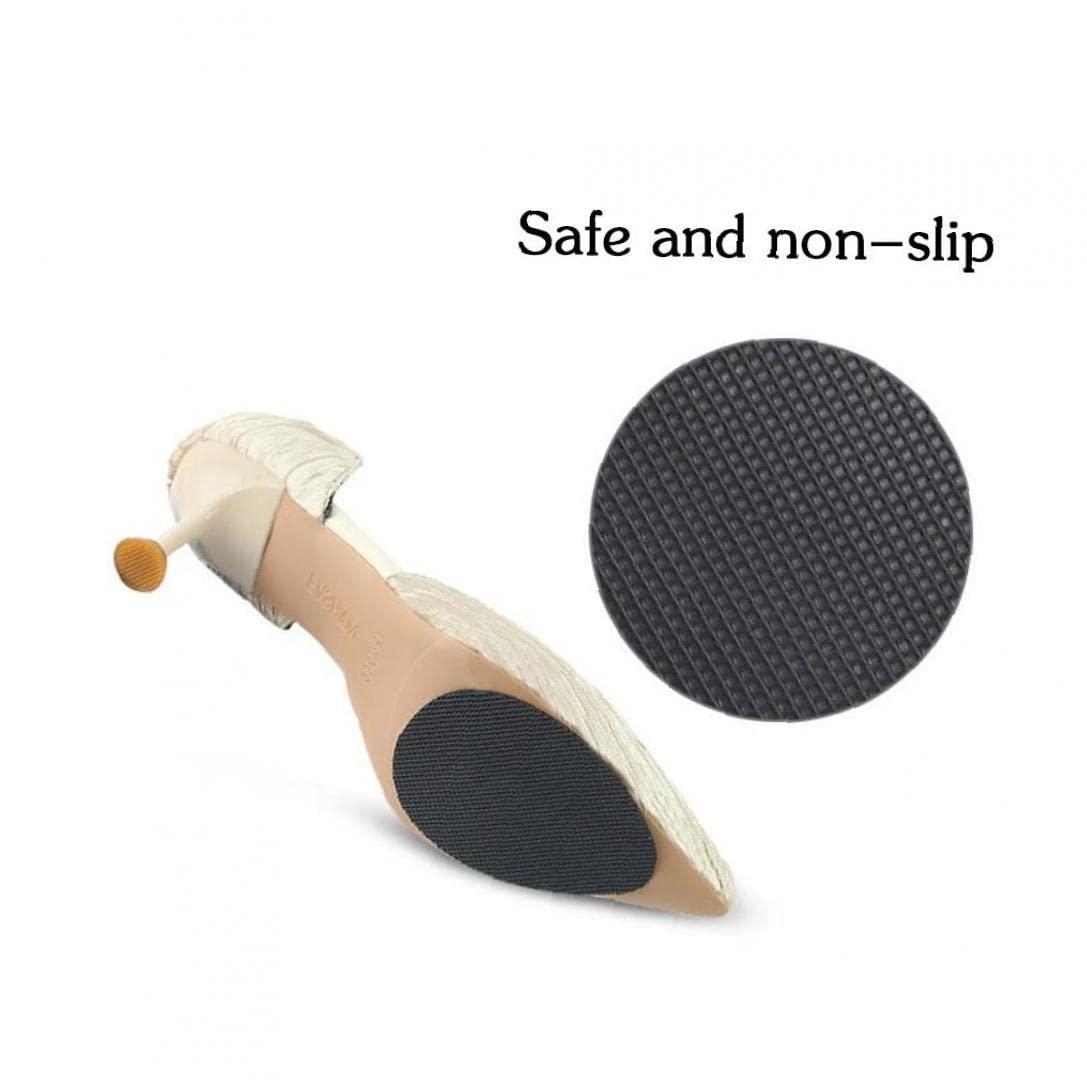 Froiny Froiny 10pcs Anti-Slip High Heel Shoes Sole Grip Protector Rubber Shoe Grips High-Heeled Shoe Pads High Heels Stickers