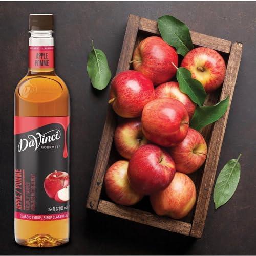 DaVinci Gourmet DaVinci Gourmet Classic Apple Syrup, 25.4 Fluid Ounce (Pack of 2)