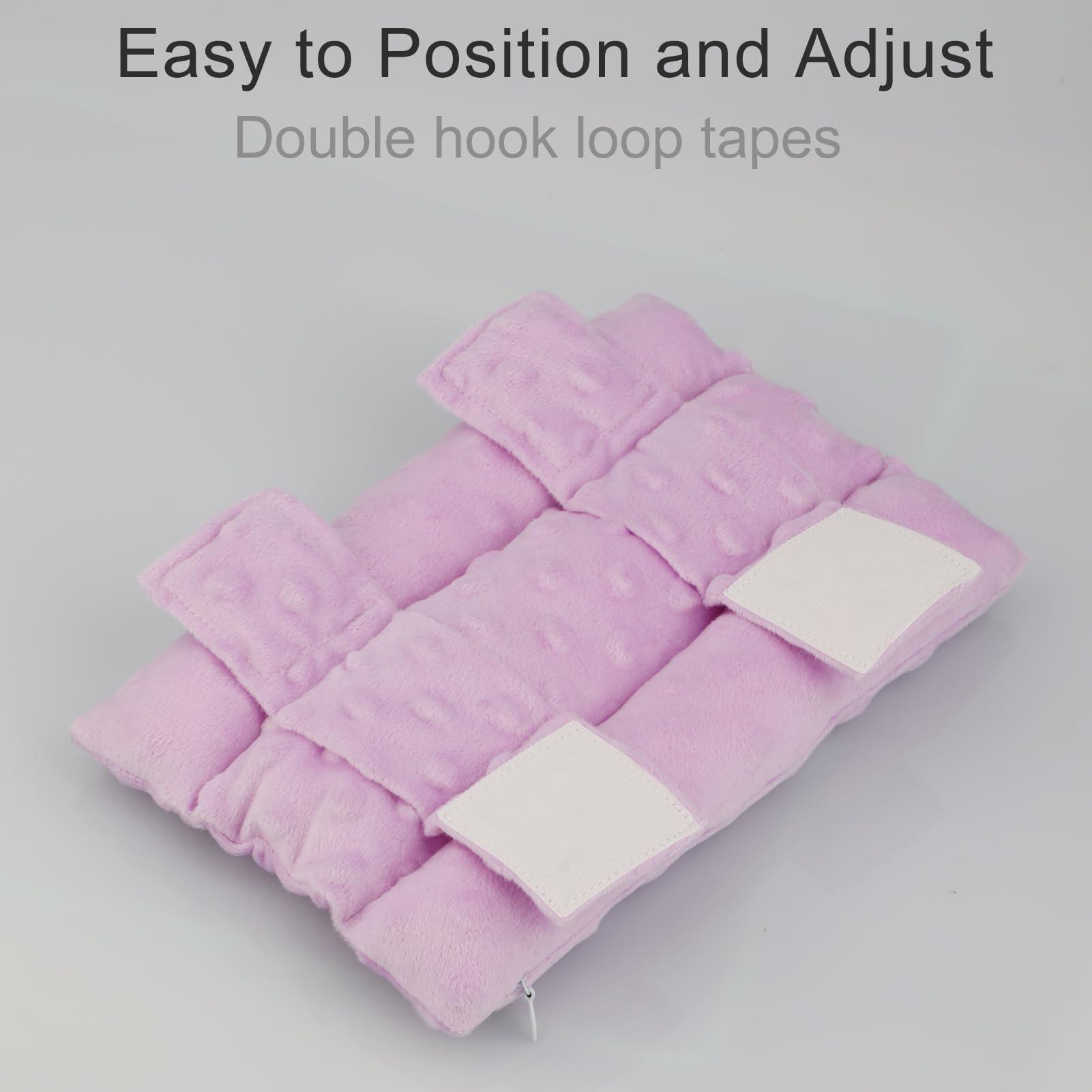 HapiPoppy HapiPoppy Neck Pad Strap Cushion Pillow for Arm Sling Arm Brace Cushions Shoulder Strap Pads Elbow Wrist Injury Cast Rotator Cuff Replacemet Surgery Support Padding Minky Dot Lavender