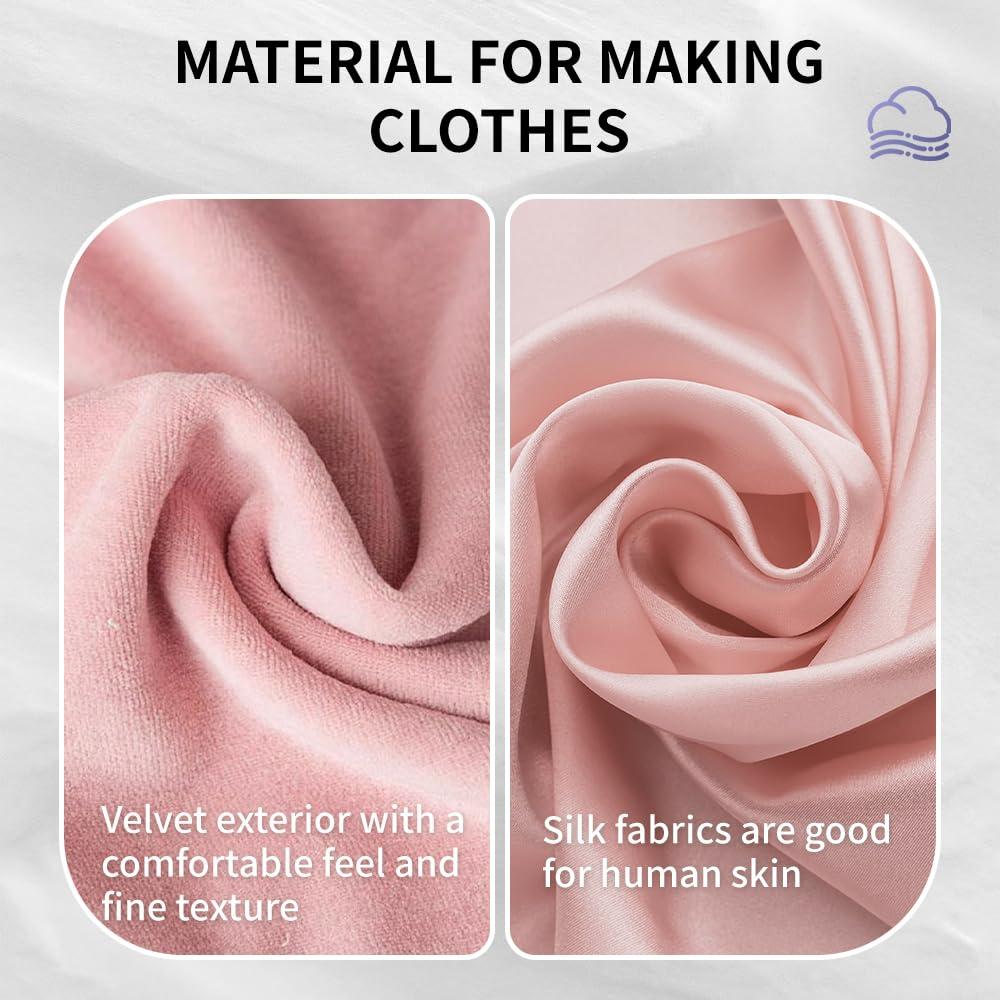 SYPVRY SYPVRY Sleep Headphones Silk Bluetooth Eye Mask Soft Sleep Mask Headband Headphones Wireless Bluetooth Sleep Mask with Speaker Microphone Adjustable Music Blindfold Mask, Pink