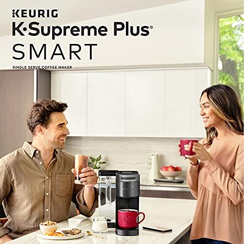 Keurig Keurig K-Supreme Plus SMART Single Serve Coffee Maker with illy Intenso Bold Roast 32 K-Cup Pods