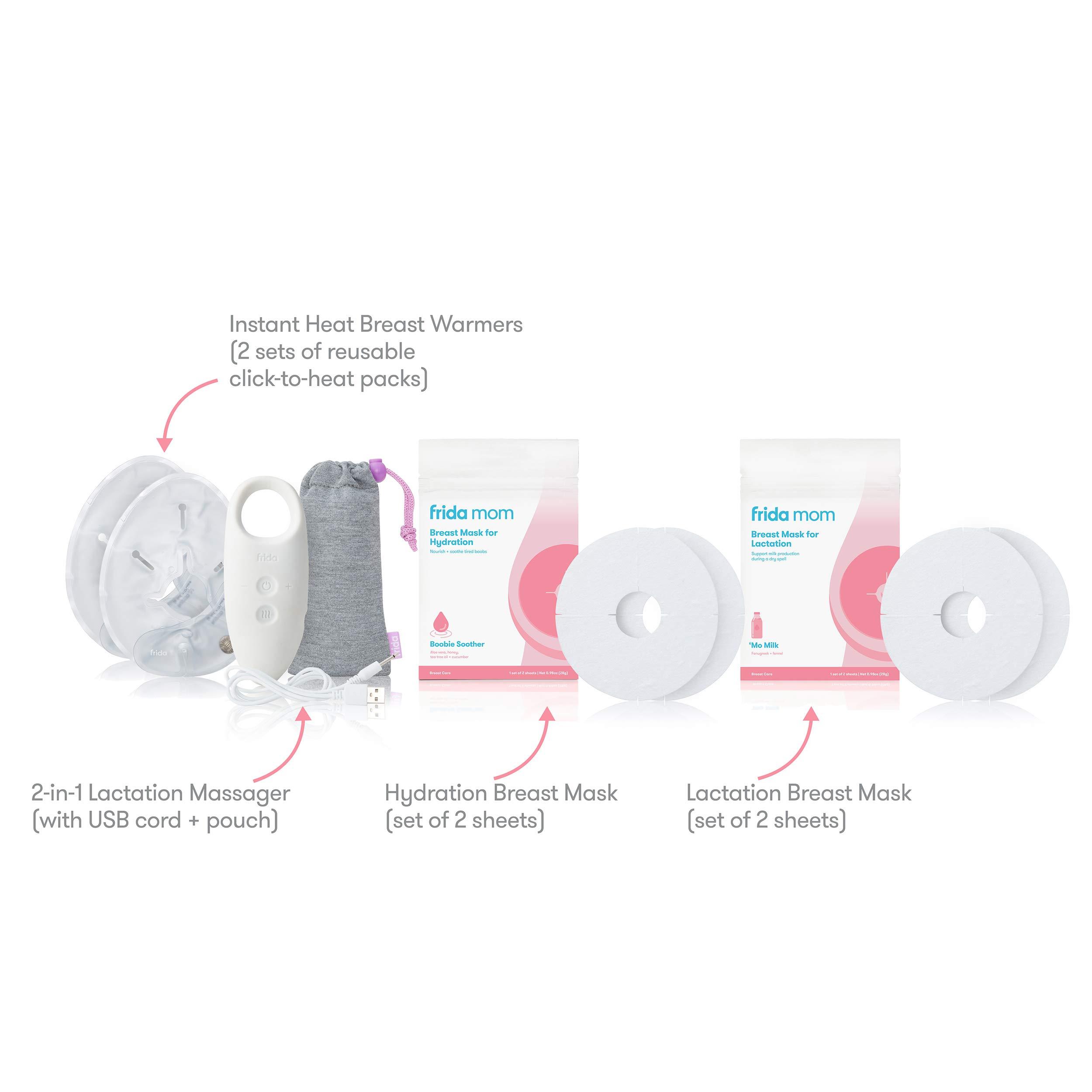 Frida Baby Frida Mom Labor and Delivery + Postpartum Recovery Kit + Breast Care Self Care Kit