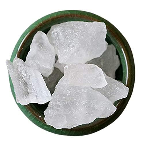 AZAZ AZAZ NEERAJ- Natural Alum Stones Fitkari Phitkari Fitakri stone For Water purification, vastu, shaving, skin, teeth, plants- 200 Gm