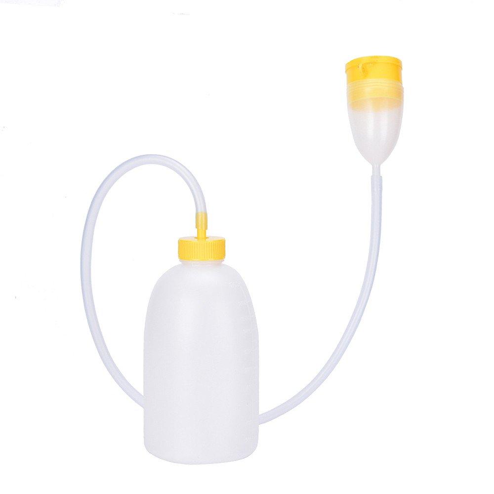 YUMSUM YUMSUM Male Men's Travel Bed Urinal Pee Bottle 1700 ML Urine Collector with Tube