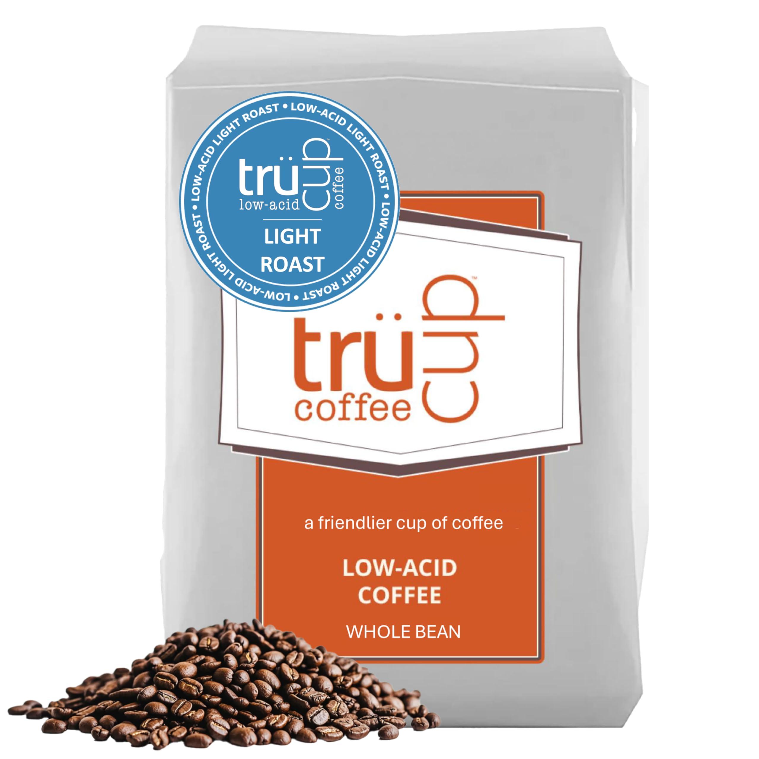 TRUCUP trcup Low-Acid Light Roast Coffee (5 lb, Whole Bean)