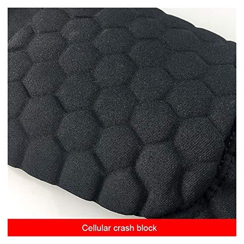 LANREN LANREN 1Pcs Elastic Gym Sport Basketball Arm Sleeve Crashproof Honeycomb Elbow Support Pads Elbow Protector Guard (Color : Blue, Size : Medium)