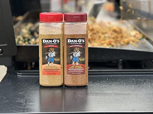 Dan-O's Dan-O's Seasoning Large 2 Bottle Combo | Spicy & Chipotle | 2 Pack (20 oz)