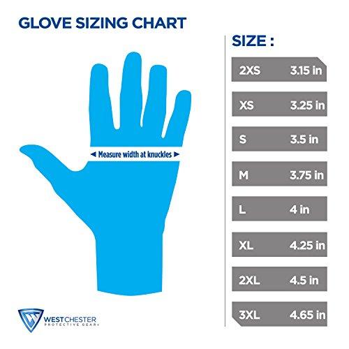 West Chester West Chester 713KSNF Nitrile Coated Gloves - XX-Large, Blended DuPont Kevlar Protective Wear Gloves, Knit Wrist