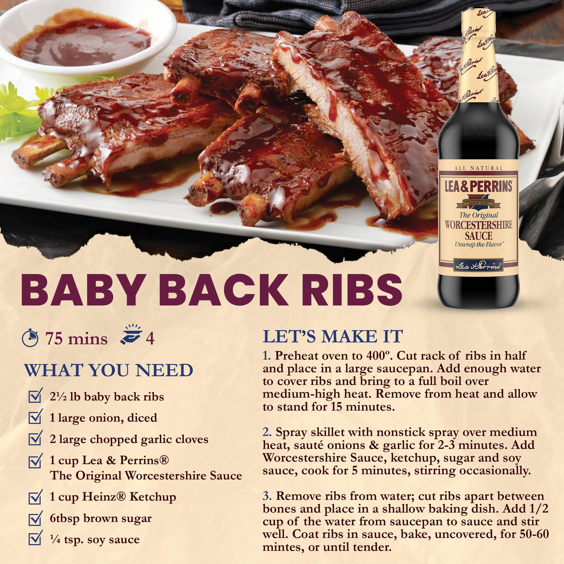 Lea & Perrins Lea & Perrins The Original Worcestershire Sauce (15 fl oz Bottle)