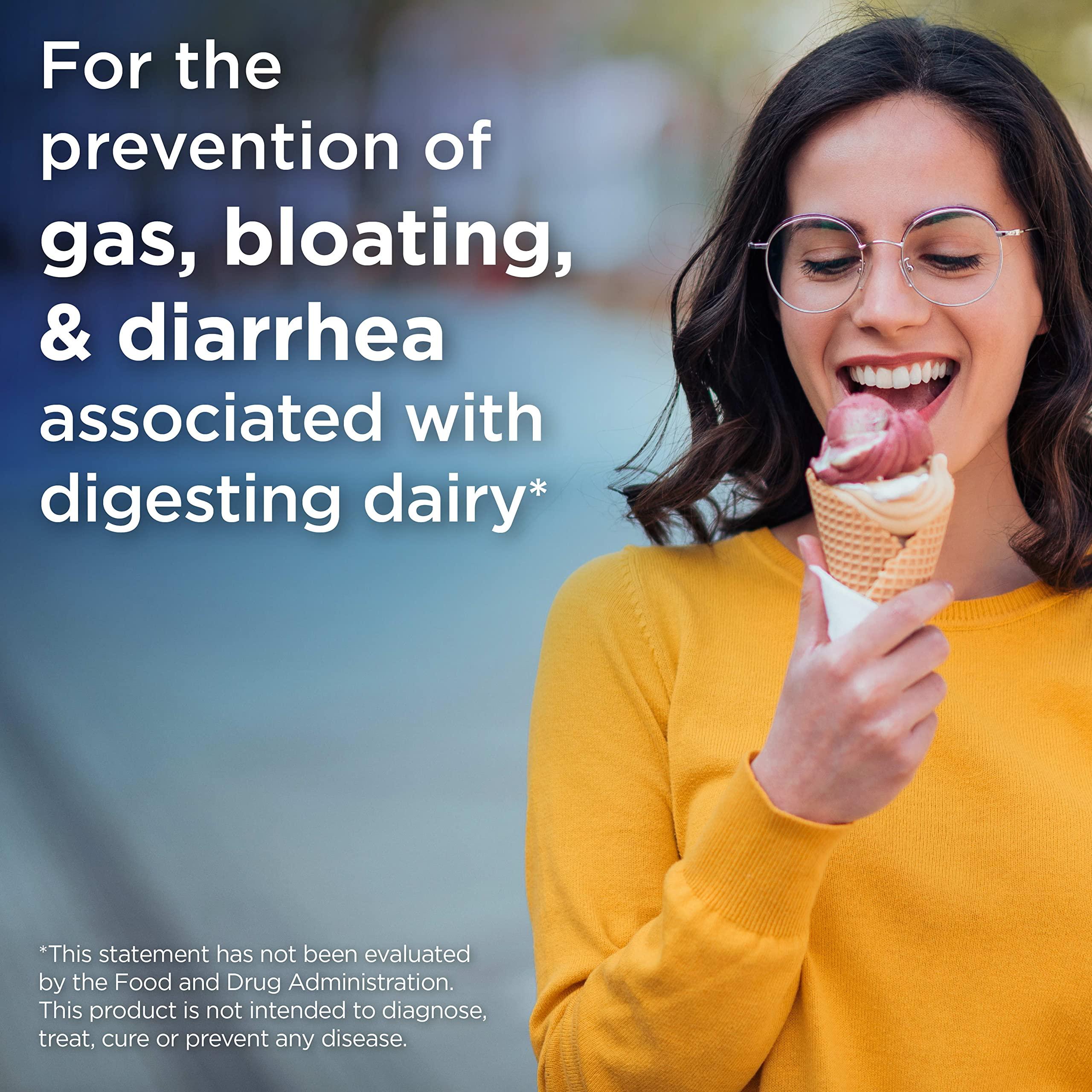 Lactaid Lactaid Fast Act Lactose Intolerance Relief Caplets with Lactase Enzyme & Original Strength Lactose Intolerance Relief Caplets with Natural Lactase Enzyme