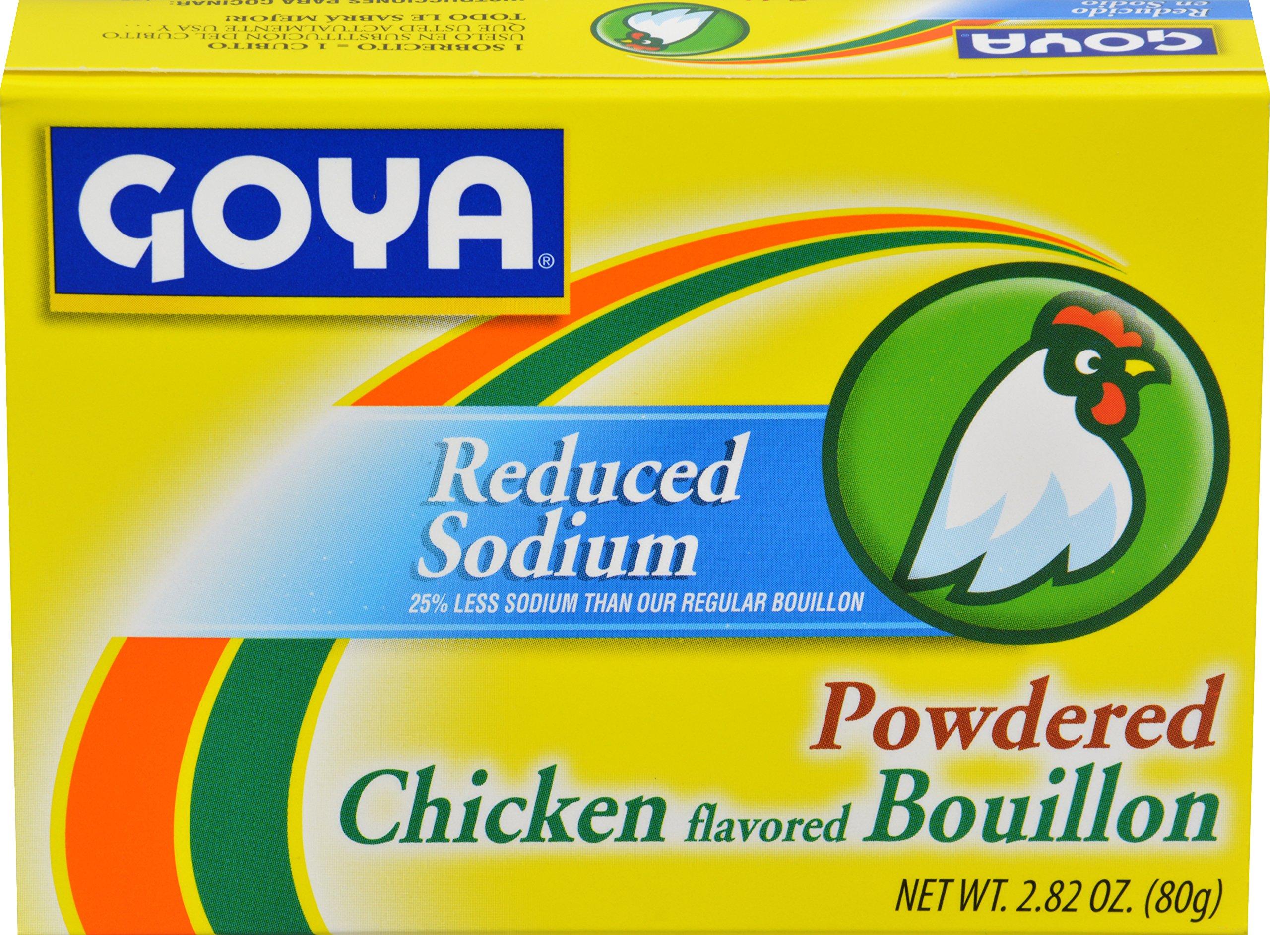 Goya Goya Foods Chicken Bouillon Reduced Sodium, 2.82 Ounce