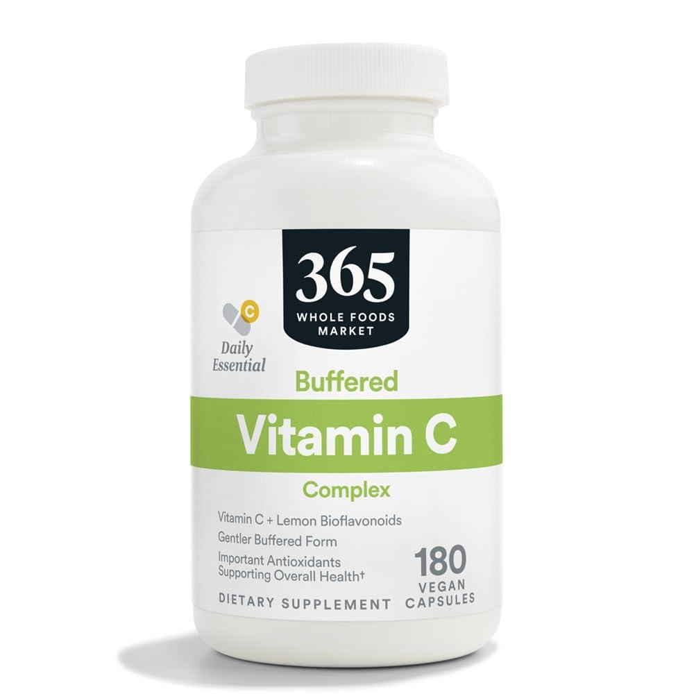 365 by Whole Foods Market 365 by Whole Foods Market, Vitamin C Complex Buffered, 180 Veg Capsules