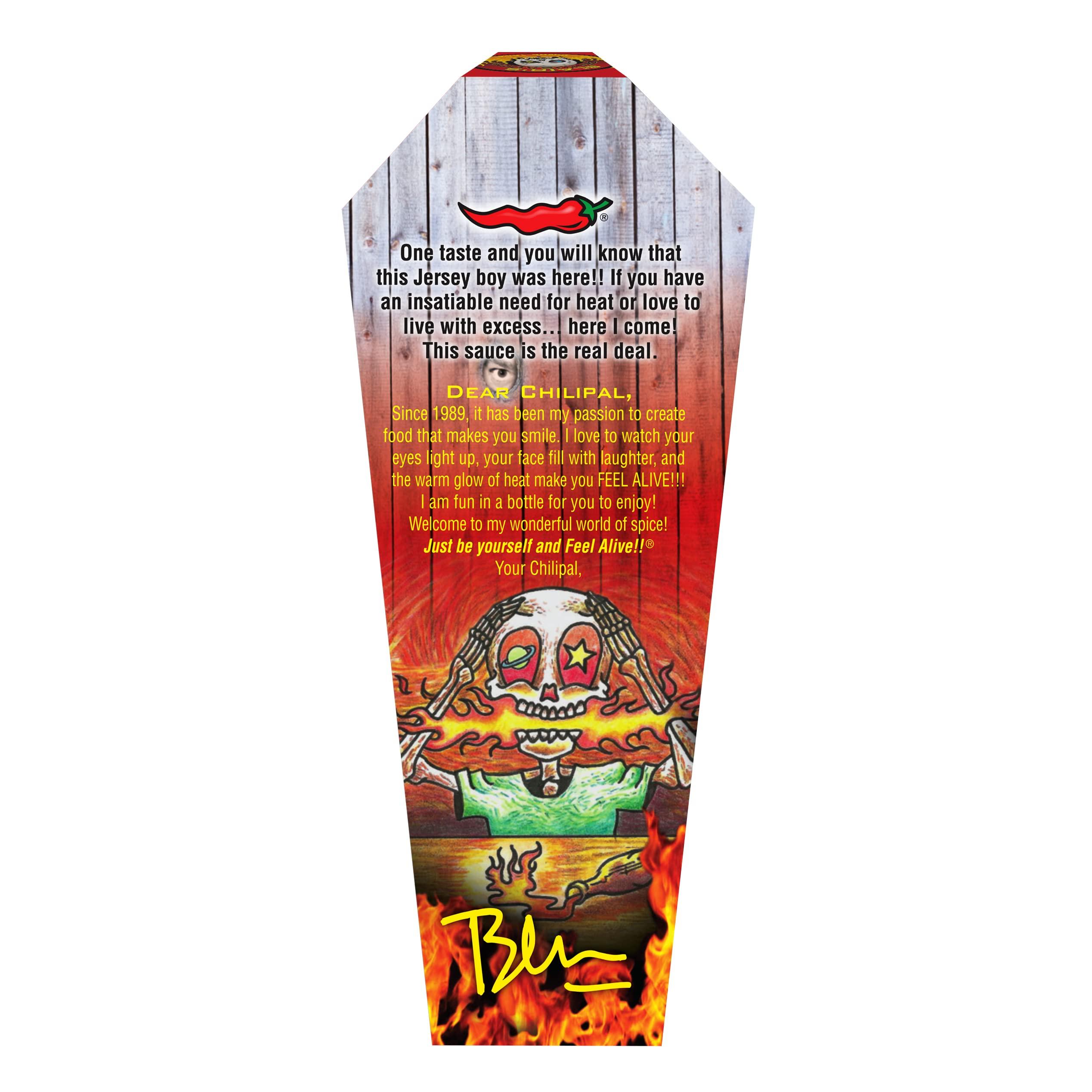 Blair's Ultra Death Sauce Blair\'s Ultra Death Sauce 5 Oz - Habanero, Jolokia, Scorpion Peppers - 900x Hotter Than a Jalapeno! - Comes with Skull Key Chain
