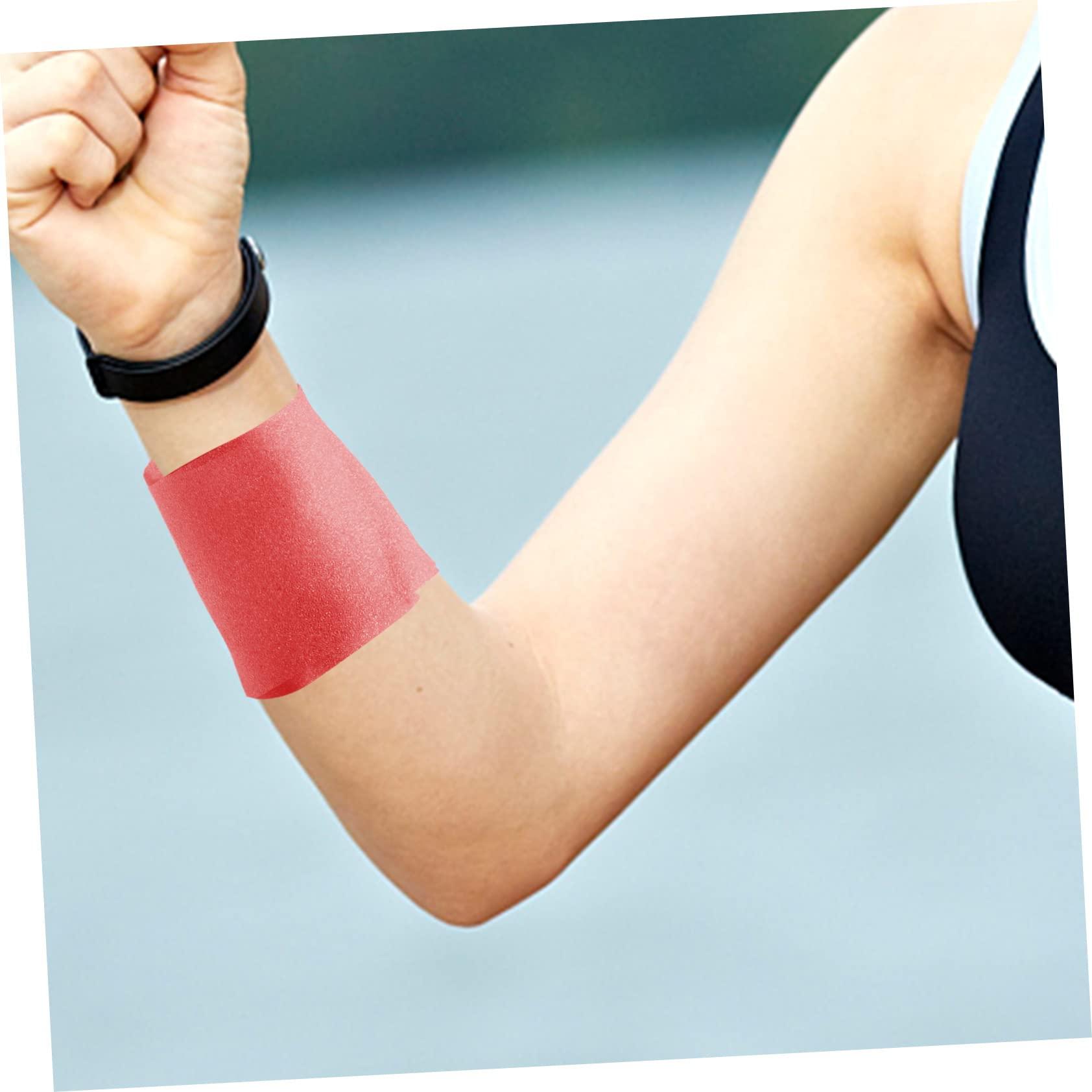 Healifty Healifty 4 Rolls Skin Membrane Supports Muscle Tape Purple Pre Wrap Uncut Knee Tape Wrist Tape Athletic Tape Running Wrap Tape Sports Tapes Kinesiology Tapes Breathable Tapes Bulk Sponge