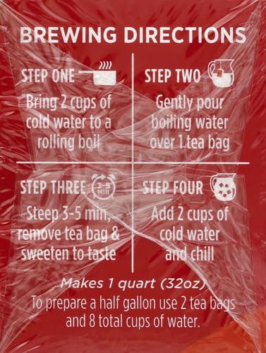 Luzianne Luzianne Specially Blended Iced Tea Bags, 24 Count