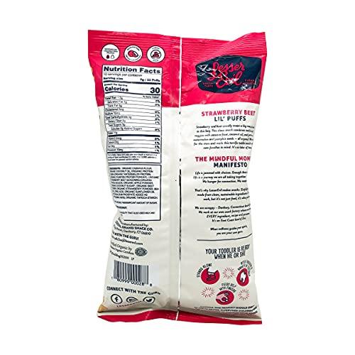Lesserevil LesserEvil Organic Strawberry Beet Lil' Puffs, 2.5 OZ