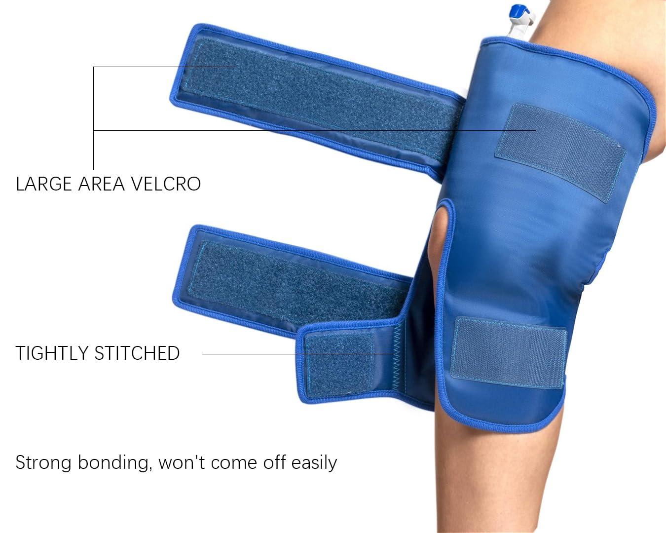 CureSquad CureSquad Ice Machine for Knee After Surgery, Cold Therapy Machine for Knee Replacement, Strong Cryotherapy Pain Relief Treatment for Post-Surgery Care, ACL, MCL, Swelling, Sprains, and Other Injuries