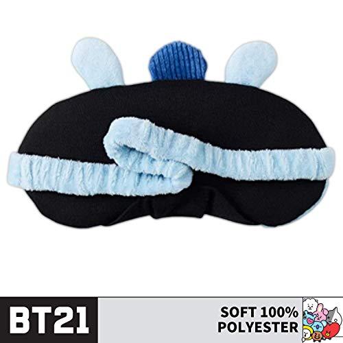 Concept One BT21 LINE Friends MANG Sleep Mask, Eye Cover Blindfold for Sleeping, Blue, One Size