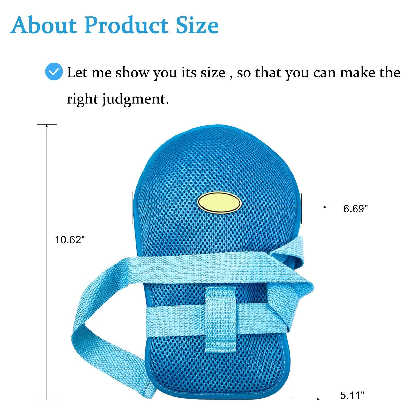 Fanwer Fanwer Dementia Restraint Gloves - 2PCS, Control Mitts Safety Hand Glove, Restraint Mitts, Dementia Products for elderly