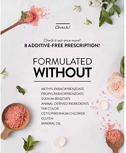 perioe PERIOE Flouride-Free Himalayan Pink Salt Toothpaste, 3.4 oz - Ice Mint w/Aloe Vera | Vegan, Cruelty-Free, Paraben-Free Plaque & Tartar Remover Oral Care Travel Size Toothpaste