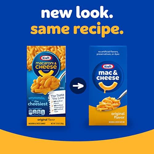Kraft Mac & Cheese Kraft Original Macaroni & Cheese Dinner (7.25 oz Box) (Pack of 6)