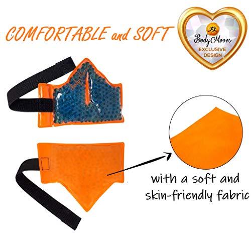 BodyMoves BodyMoves Finger Splint plus sleeve plus finger Hot and Cold Pack (3 pc set, Midnight Black)