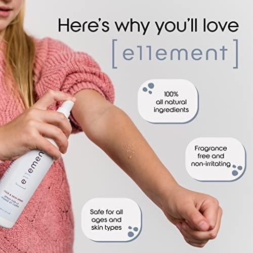 e11ement e11ement - Hypochlorous Acid Face and Skin Spray - HOCL- Safe for use on Acne Prone Skin - Eczema - Dry Scalp -Toner - Eye & Lash Cleanser - Face and Hand Cleanser (Feature Pack - 3 Bottles)