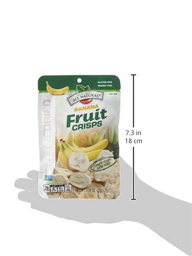 Brothers-ALL-Natural Brothers All Natural, Banana Crisps, 0.6 Ounce