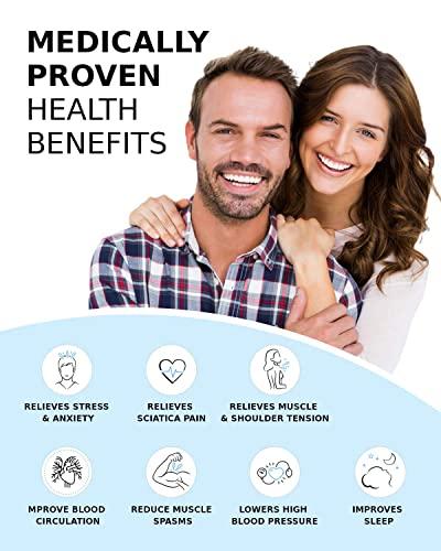 SoulShell Acupressure Mat and Pillow Set for Lower Back Pain Relief & Muscle Relaxation - Acupuncture Mattress + Spiky Ball Massage Set for Back, Neck & Sciatic Nerve Pain - Relieves Tension at Pressure Points