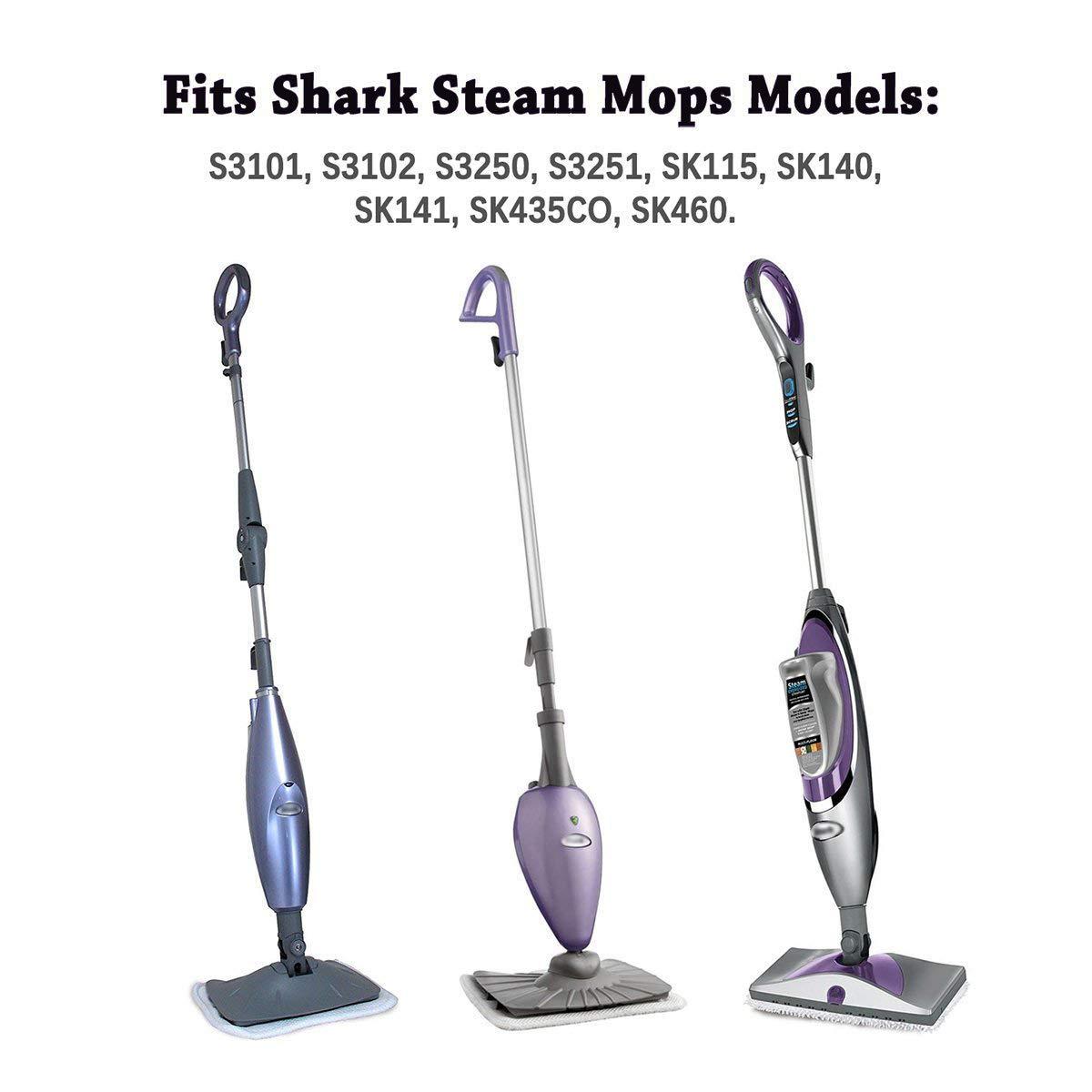 Tidy Monster 4 Pack Microfiber Replacement Washable Cleaning Pads for Shark Steam & Spray Mop S3101 S3202 S3250 S3251 SK410 SK435CO SK460 SK140 SK141