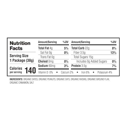 Sweet Nothings Sweet Nothings Oatmeal Raisin Nut Butter Bites