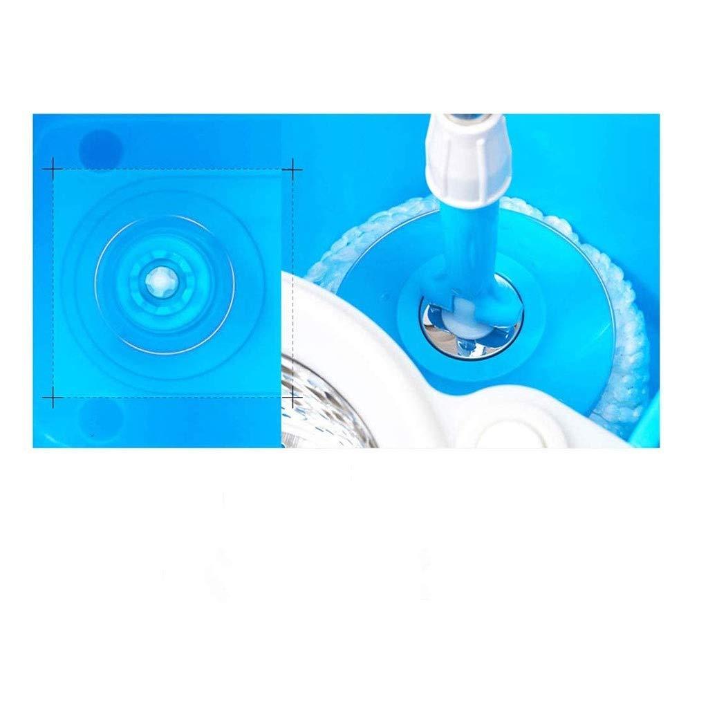 CGTENBS Spin Mop and Bucket Floor Cleaning System with 2 Microfiber Mop Heads for Home, Office and Kitchen