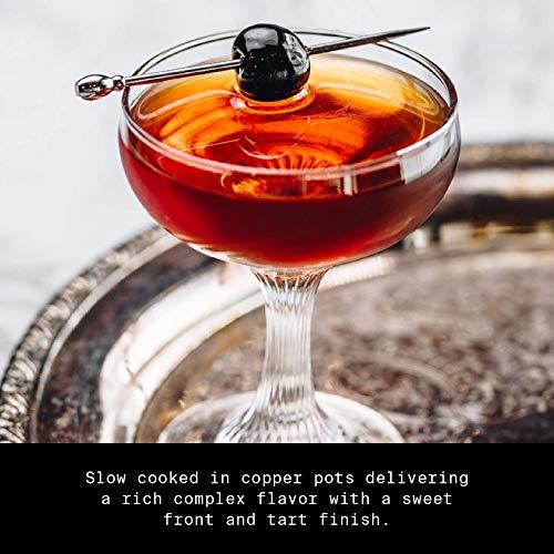 Filthy Food Filthy Food Black Amarena Cherries - Premium Cocktail Cherry Garnish - Non-Gmo & Gluten Free - 8oz Jar, 4 Count