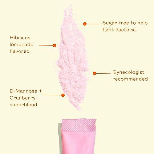 Cheeky Bonsai Cheeky Bonsai Bye Bye UTI Urinary Tract Support Health Powder Drink Mix | 10 Packets | Hibiscus Lemonade Flavor - Support Healthy Urinary Tract, Fast Acting, Simply Mix With Water