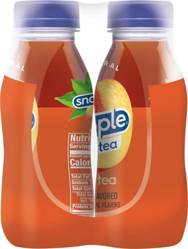 Snapple Snapple Peach Tea, 8 fl oz recycled plastic bottle, 8 pack
