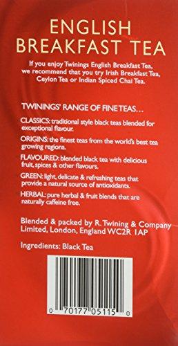 Twinings Twinings English Breakfast Tea, Tea Bags, 50 ct