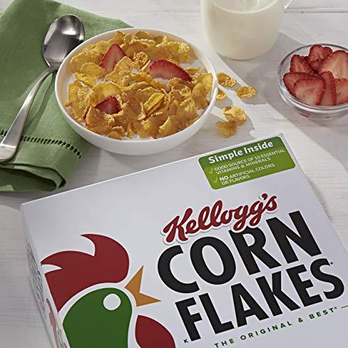 Corn Flakes Corn Flakes Cereal, Original, 18 Ounce (Pack of 12)