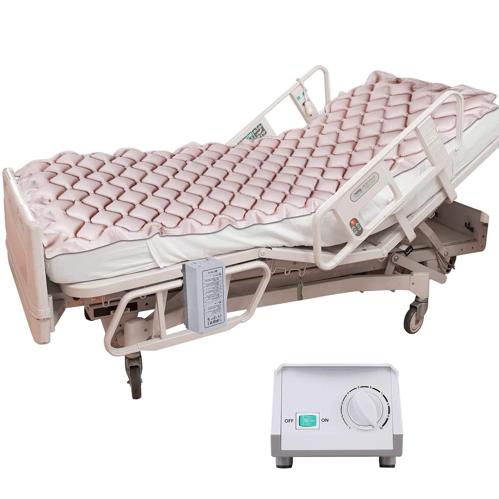 FIRST LOVE Alternating Pressure Mattress Medical Air Mattress with Inflatable Pad & Electric Pump System for Ulcer Bedsore Prevention and Pressure Sore Treatment-Fits Standard Hospital Beds, 79x35 in Pack of 1