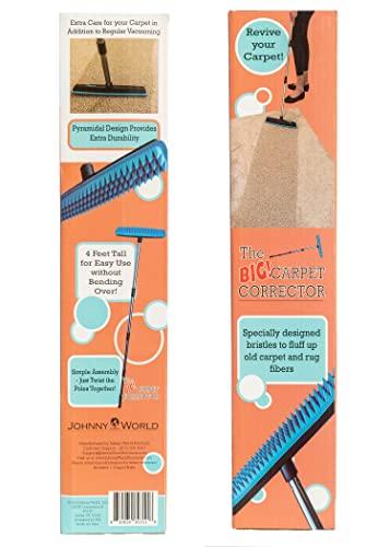 Carpet Corrector The Big Carpet Corrector - Rejuvenate Matted Down Carpet! Great for Steps, Hallways and High Traffic Areas. Large Version of The Carpet Corrector!