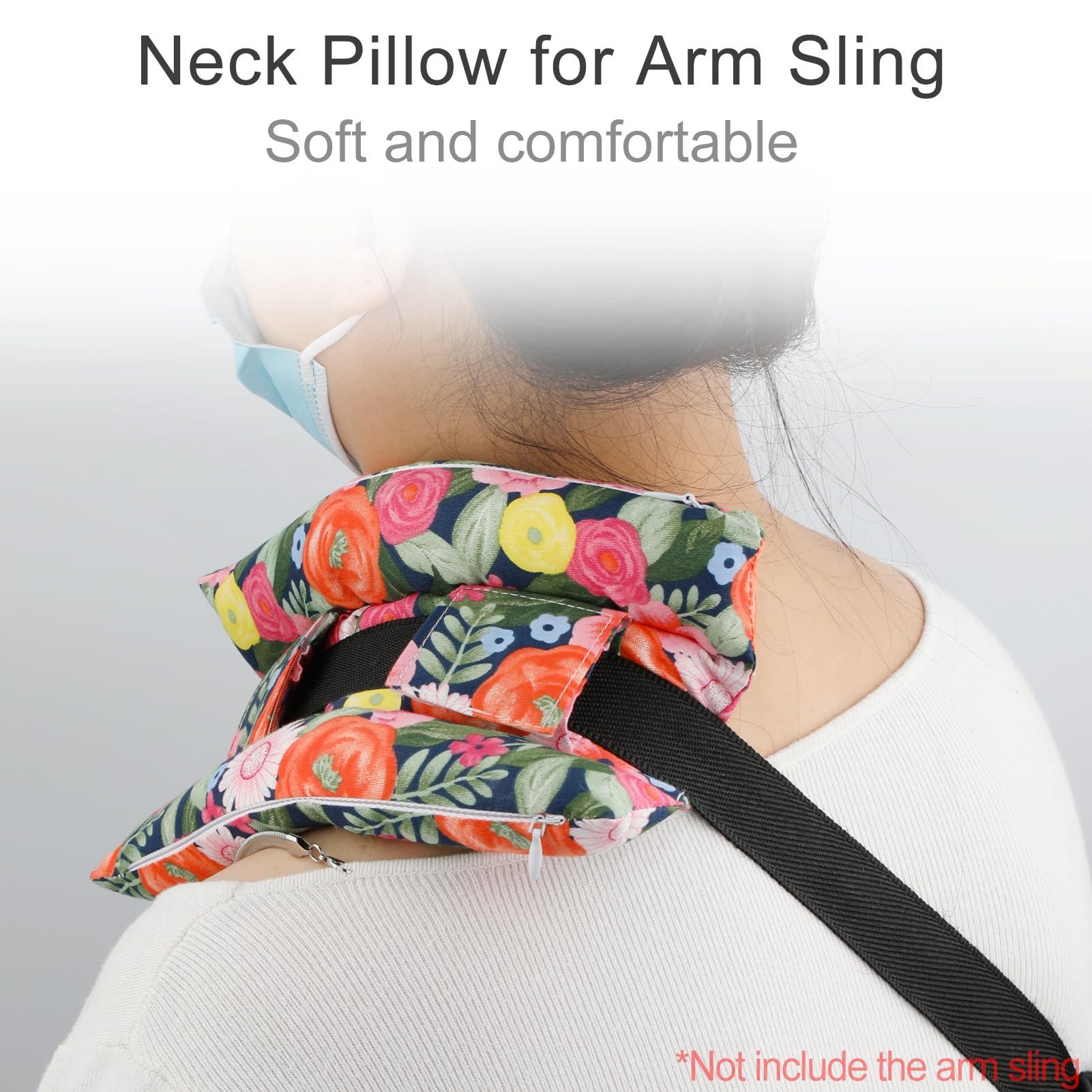 HapiPoppy HapiPoppy Neck Pad Strap Cushion Pillow for Arm Sling Arm Brace Cushions Shoulder Strap Pads Elbow Wrist Injury Cast Rotator Cuff Replacemet Surgery Support Padding Painting