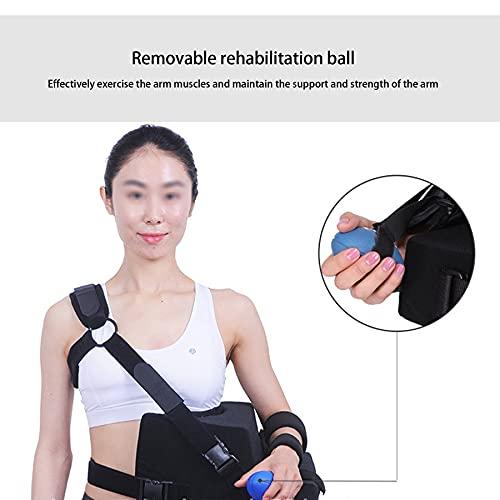 WILLQ WILLQ Shoulder Immobilizer for Shoulder Injury Torn Rotator Cuffsublexion Surgery Dislocated Broken Arm Immobilizer Post-op Shoulder Arm Brace Shoulder Immobilizer with Abduction Sling,Right