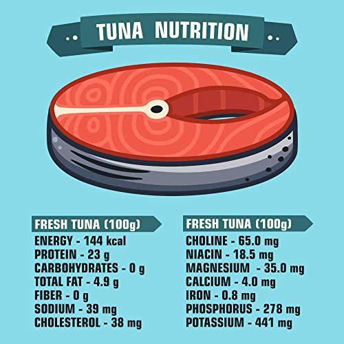 El Manar Solid Tuna in Virgin Olive Oil - Canned Tuna Fish in Cold Pressed Tunisian Olive Oil from El Manar - 10-Pack of 160g Cans