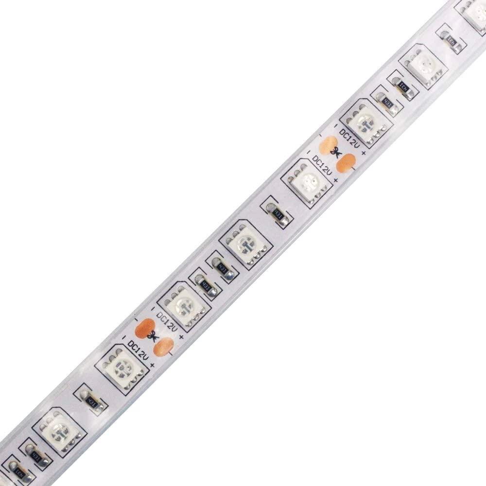 ANSUNTRON ANSUNTRON Near Infrared Light 660nm, 12V Flexible IR LED Strip Light 5050-300LEDs for NIR Red Light Therapy Lamps, 16.4FT-Waterproof