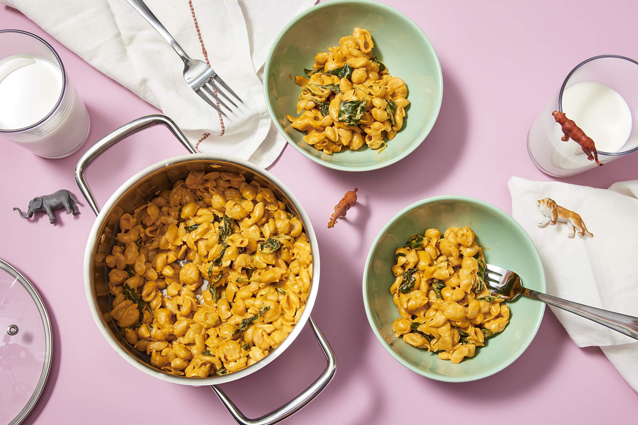 Banza Banza Mac and Cheese, Shells with Classic Cheddar High Protein, Gluten Free, and Lower Carb, 5.5oz (Pack of 6)