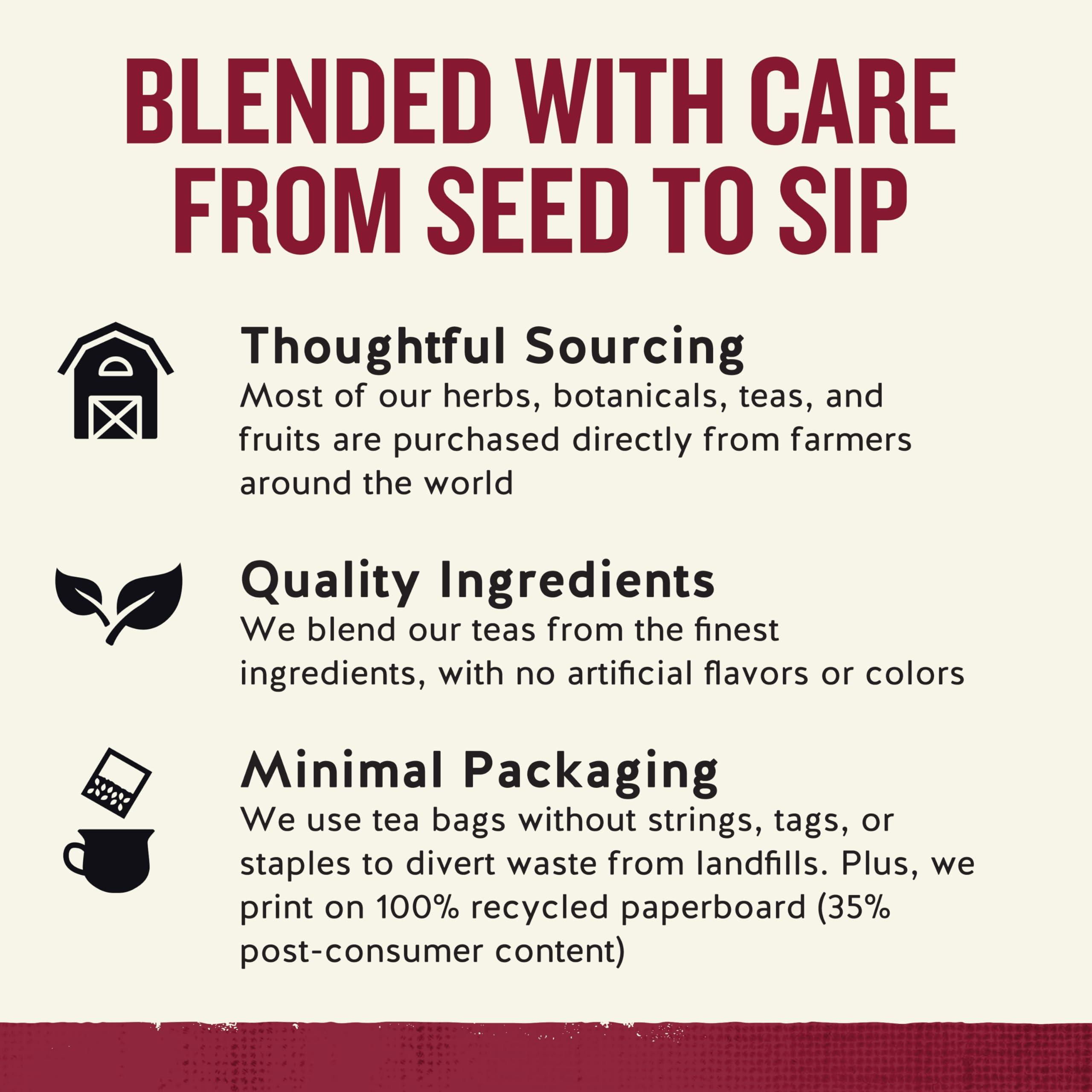 Celestial Seasonings Celestial Seasonings Cinnamon Apple Spice Herbal Tea, Caffeine Free, 20 Tea Bags Box, (Pack of 6)