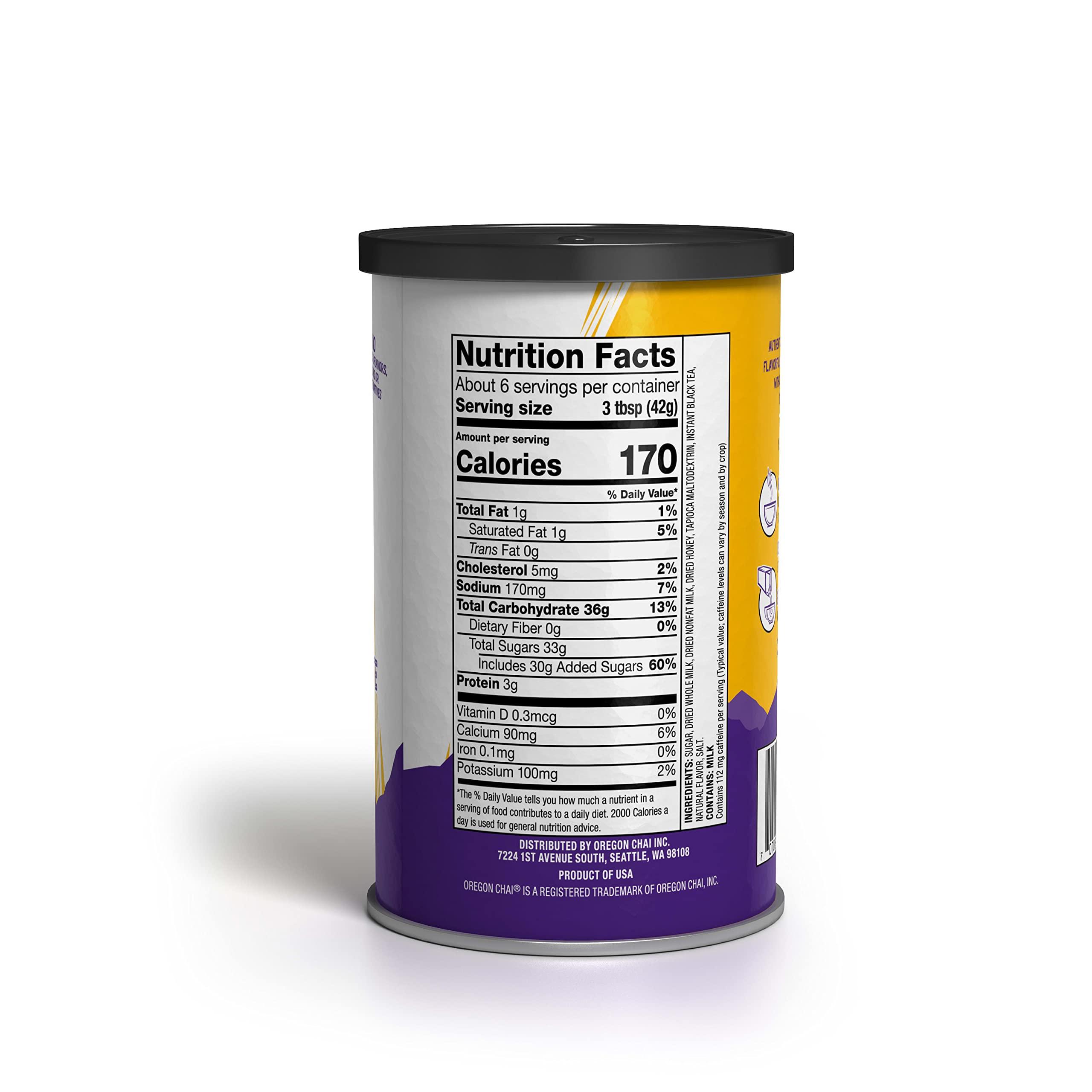 Oregon Chai Oregon Chai Original Dry Chai Latte Mix, 10 Ounces (Pack of 6)