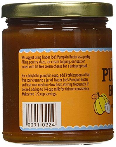 TJ's Trader Joes Pumpkin Butter, 10 Ounce