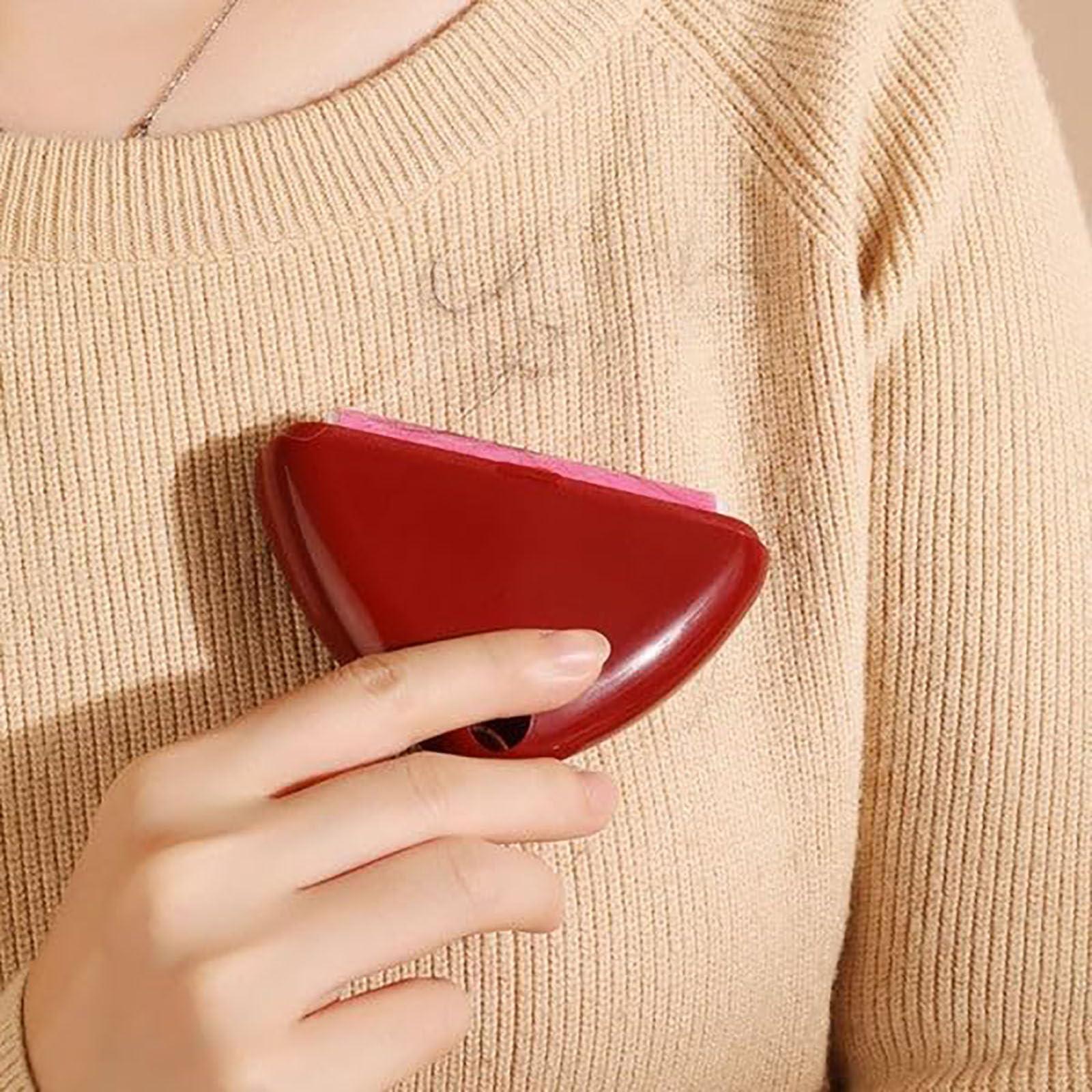 HEYDEZHI Good Life Lint Remover, Reusable Washable Lint Roller - Portable Pet Hair Remover for Clothes (White*3+Red*3)