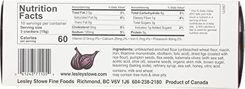 Lesley Stowe's Raincoast Crisps Lesley Stowe Crisps Fig and Olive, 5.3 oz