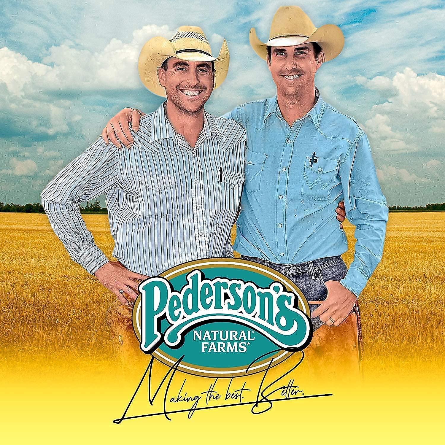 Pederson's Natural Farms Pederson\'s Farms, Organic 100% Grass Fed Ground Beef, Whole30 (3 Pack, Use/Freeze) 1lb ea - 85% Lean 15% Fat, Made in the USA